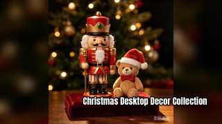 Christmas Mini Decor Ornaments | Xmas Tabletop Gift Figurines Collection