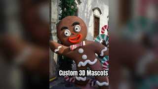 Custom Anime Mascots 3D Fiberglass Sculptures