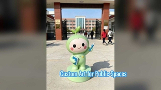 Custom Fiberglass Sculptures for Modern Public Spaces