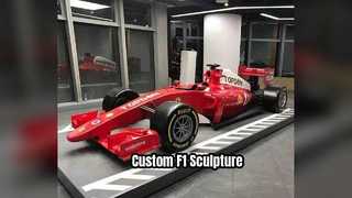 Custom Racing Car Sculpture