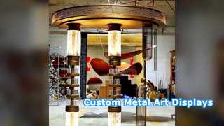 Custom Metal Art Installations For Brands