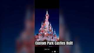 Custom Fairy Tale Castle Sculpture for Parks