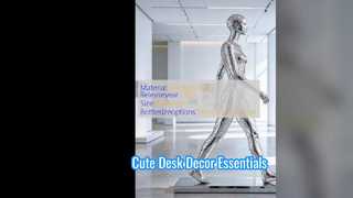 Cute Kawaii Resin Figurines for Desk Decor