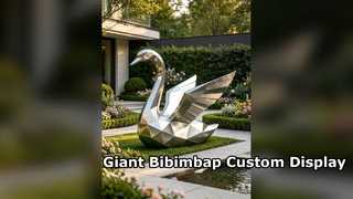 Giant Bibimbap Sculpture Custom Restaurant Display