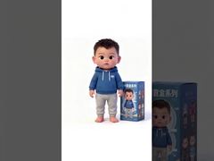 Hehe HH Blind Box Full Set | 6 Styles Collectible Mini Figure 7CM