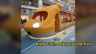 Custom Train Playground for Kids Indoor Fun