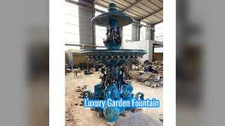 Luxury Bronze Garden Fountain Sculpture