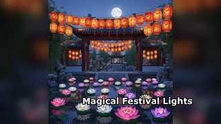 Mid Autumn Festival Lanterns Outdoor LED Lights