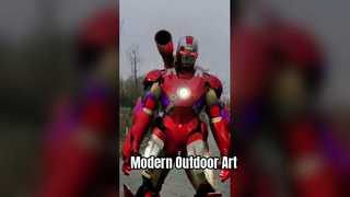 Outdoor Tech Art Sculpture