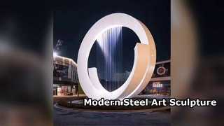 Custom Steel Sculpture Modern Art Home Commercial