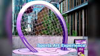 Custom Sports Sculptures Outdoor Event Art