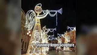 Angel Christmas Sculpture Outdoor Decoration