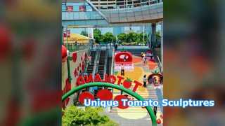 Custom Tomato Sculptures for Public Spaces